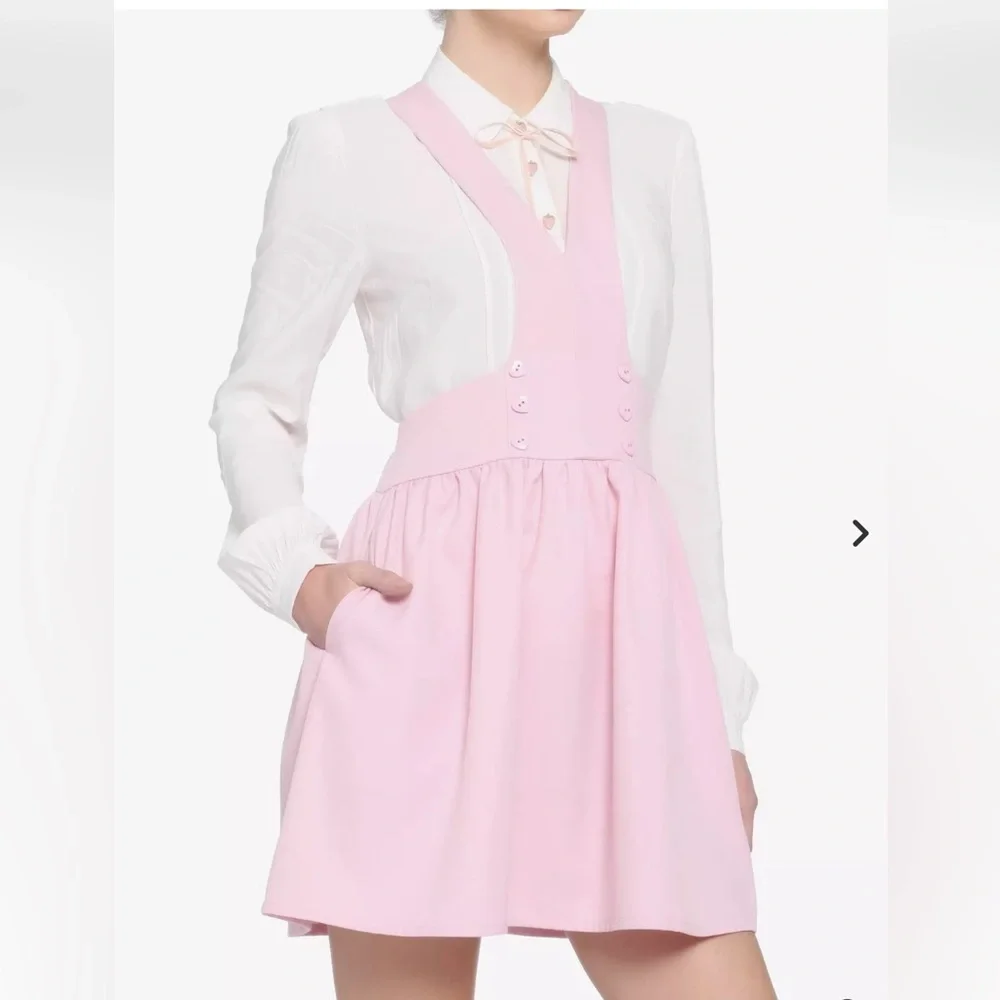 hot topic pastel dress Sweet Society Pastel Butterfly Mesh Puff Sleeve Dress